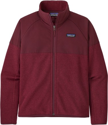 Lightweight Better Sweater Shelled Fleece Jacket - Roamer Red - Women's