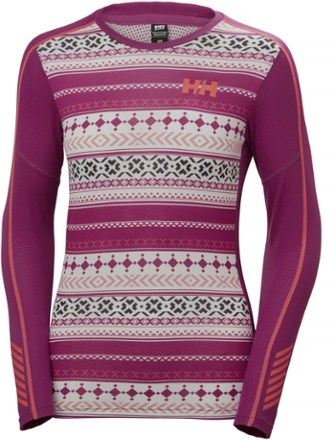 Below is the newest version of Helly Hansen Lifa Active Graphic Crew Base Layer Top - Women's