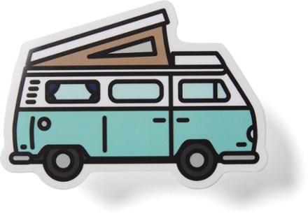 Pop-Top Camper Sticker