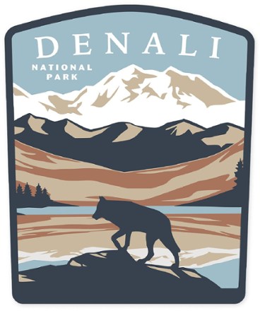 Denali National Park Sticker