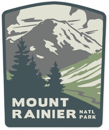 Mount Rainier National Park Sticker