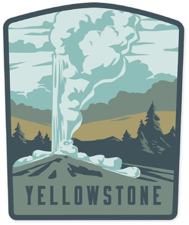 Yellowstone National Park Sticker