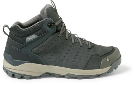 Oboz Sypes Mid Leather Waterproof Hiking Boots - Men's 0