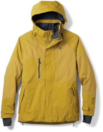 mountain hardwear yellow jacket