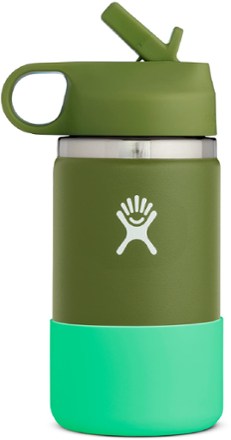 Hydro Flask 12 oz Kids Wide Mouth Straw Lid Bottle Firefly