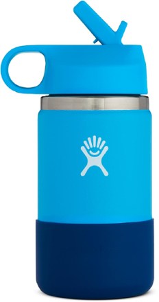 Hydro Flask Kids Wide Mouth Bottle with Straw Lid and Boot