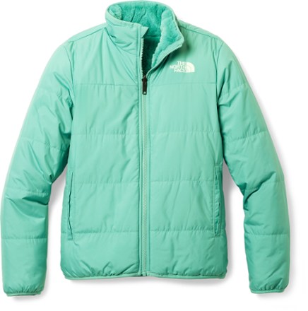 The North Face Girl's Reversible Mossbud Swirl Insulated Jacket