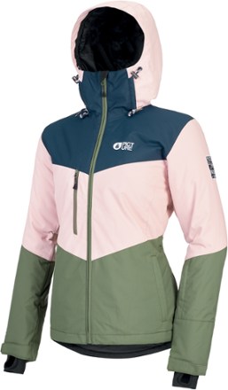 baby pink ski jacket