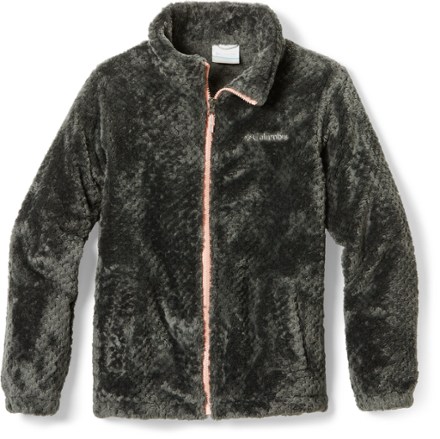 Fire Side Sherpa Full-Zip Fleece Jacket - Girls'