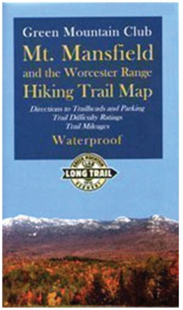 Mt. Mansfield and the Worcester Range Hiking Trail Map