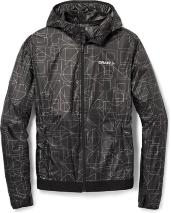 womens running jacket black