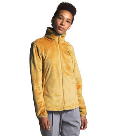 yellow north face women's jacket