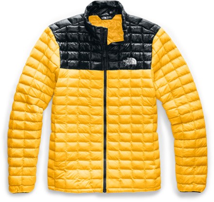 north face thermoball yellow