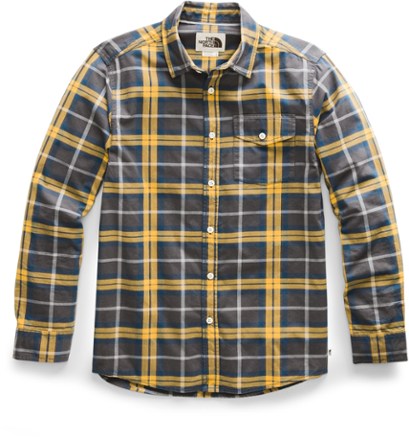 the north face men's stayside plaid shirt