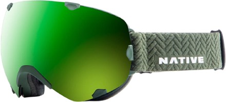 native eyewear ski goggles
