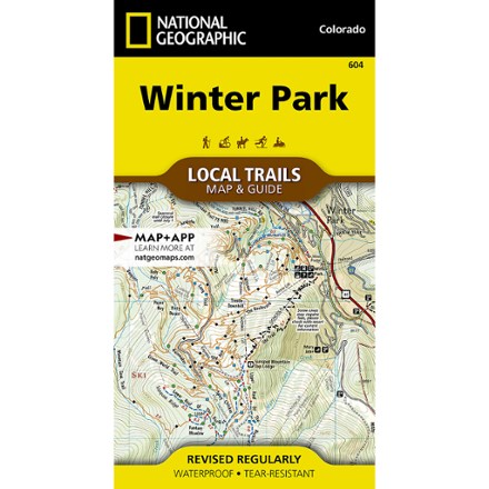 National Geographic Winter Park Map - Local Trails