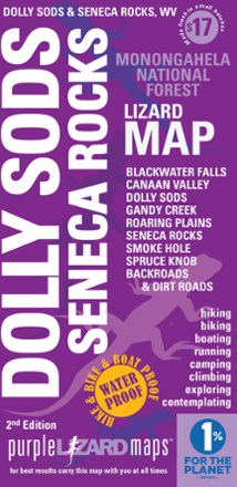 Dolly Sods and Seneca Rocks Lizard Map - 2nd Edition