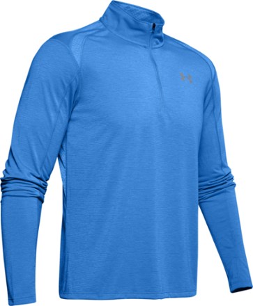 blue under armour half zip