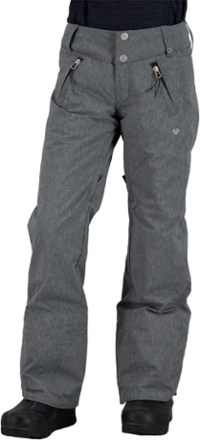 girls white snow pants