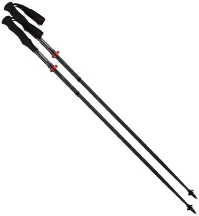 Trailstick Carbon C4 Vario Compact Trekking Poles - Pair