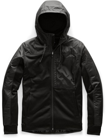 north face black zip up