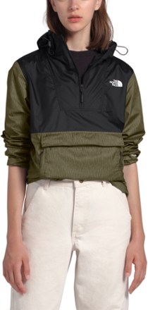 the north face women's fanorak pullover jacket