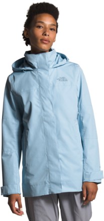 the north face rain coat