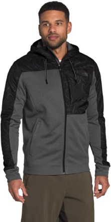 light grey north face hoodie