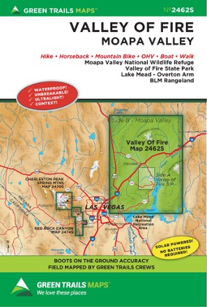 Map 2462S - Valley of Fire, NV