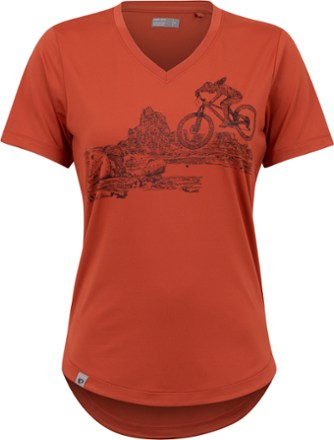Midland Graphic T-Shirt Cycling Jersey - Women's