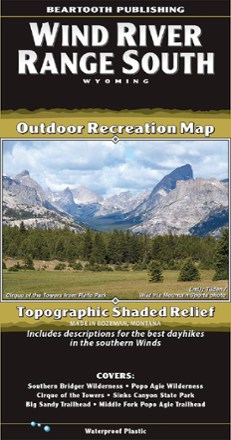 Wind River Range South Outdoor Recreation Map