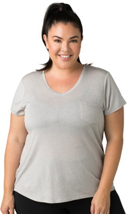 Foundation V-Neck Top - Women's Plus Sizes