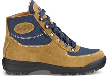 old school hiking boots