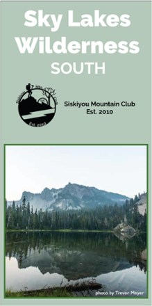 Sky Lakes Wilderness South Map