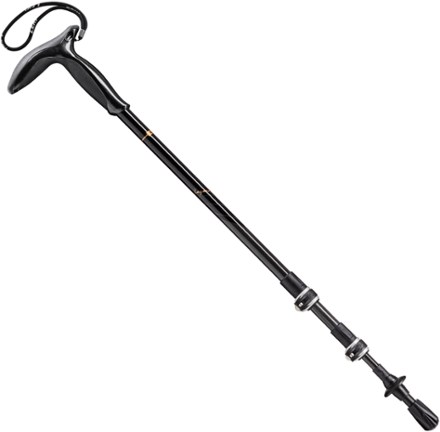 Legend Black Carbon Walking Pole - Single