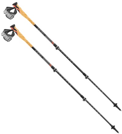 Cross Trail 3 Carbon Trekking Poles - Pair