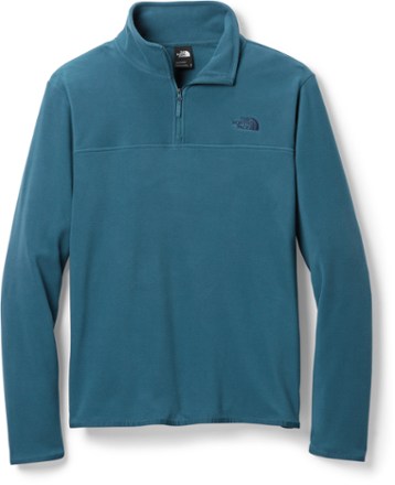 The North Face TKA Glacier Quarter-Zip Long-Sleeve Pullover for Men