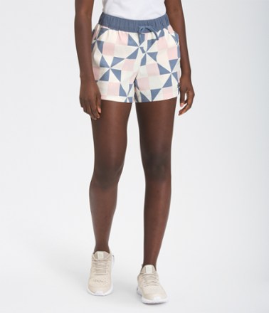 Class V Shorts - Women's - Evening Sand Pink Patchwork