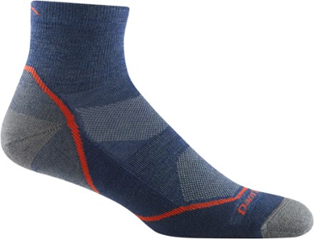 Mens 3/4 Socks Far To Feet Unisex Blue Ridge 3/4 Lightweight