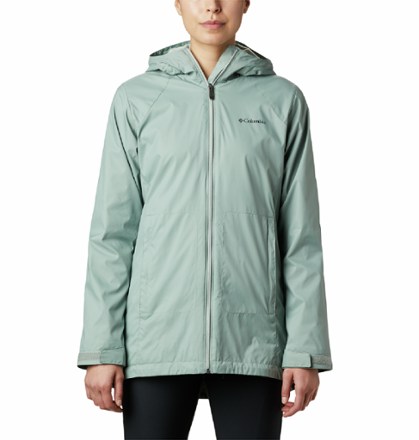 columbia switchback lined long rain jacket