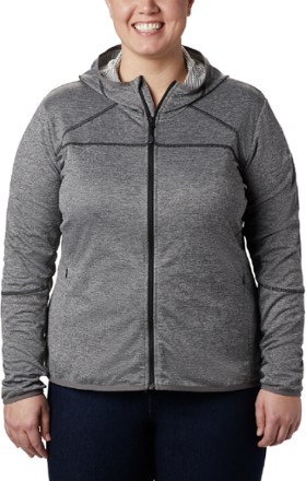 columbia fleece jacket women's plus size