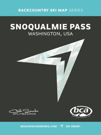 Backcountry Ski Map: Snoqualmie Pass, Washington