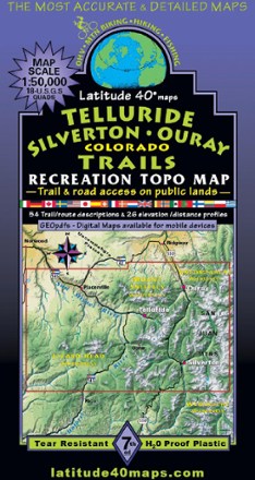 Telluride Silverton Ouray Map - 7th Edition