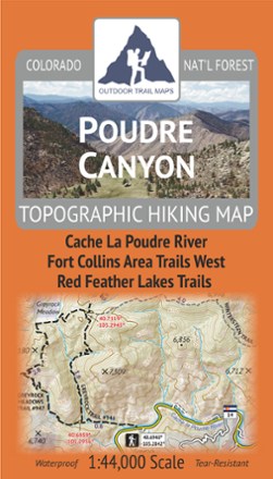 Poudre Canyon Topographic Map