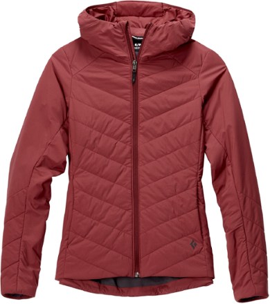 Below is the newest version of Black Diamond First Light Stretch Insulated Hoodie - Women's