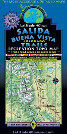 Salida Buena Vista Trails Map - 5 Edition