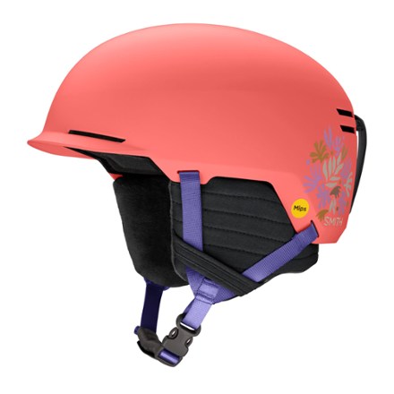 smith adult holt snow helmet Smith Holt w/Bombshell Construction Snow Helmet Adult Small Matte Charcoal