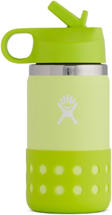 Hydro Flask 12 oz Kids Wide Mouth Straw Lid Bottle Firefly