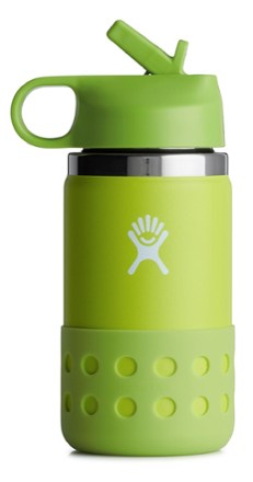 Hydro Flask 12 oz Kids Wide Mouth Straw Lid Bottle Lake