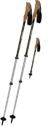 Ridgehiker Cork Powerlock Trekking Poles - Pair